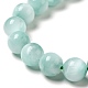 Hilos de perlas de vidrio natural G-I247-31B-5