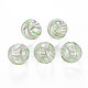Transparent Handmade Blown Glass Globe Beads GLAA-T012-36-2