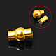 Brass Magnetic Clasps X-KK-G230-5mm-G-NF-1