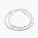 Chapelets de perles en verre électroplaqué EGLA-P046-B01-2