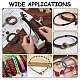 Outil de tricotage de retenue de sangle de bracelet en acrylique TOOL-WH0155-21A-6