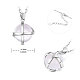 SHEGRACE Rhodium Plated 925 Sterling Silver Pendant Necklace JN726A-2