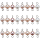 Sunnyclue 30 piezas encantos de conector de perlas naturales de agua dulce FIND-SC0005-39-1