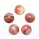 Natural Banded Agate Cabochons X-G-P393-R40-12mm-1