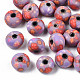 Handmade Polymer Clay Beads CLAY-S092-73-1