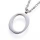 304 Stainless Steel Pendant Necklaces NJEW-P151-O-P-1