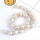 Natural Baroque Pearl Keshi Pearl Beads Strands PEAR-Q006-04B-1