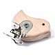 Clip porta ciuccio in legno di faggio WOOD-T015-06-01-4