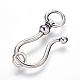 Tibetan Style S Hook Clasps LF5091Y-2