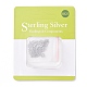 Trendy Sterling Silber Rolo Kettenhalsketten X-STER-M050-B-04-3