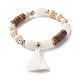 Ensembles de bracelets extensibles de perles bodhi rondes BJEW-JB07346-3