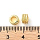 ラックメッキ真鍮製ビーズ  鉛フリー＆カドミウムフリー  コラム  ゴールドカラー  6.5x4mm  穴：3.8mm KK-M269-04G-3