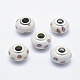 Perles européennes artisanales en pâte de polymère CLAY-K002-F08-1