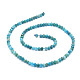 Natürliche Apatit Perlen Stränge G-E569-B03-2