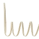 Perles d'environ 54 mètre de ruban cousu en coton OCOR-WH0068-72B-1