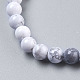 Chapelets de perles en howlite naturelle X-TURQ-G091-6mm-3