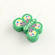 Handmade Polymer Clay Butterfly Beads CLAY-Q219-011-3
