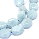 Chapelets de perles en aigue-marine naturelle G-O173-033-3