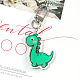 Joli porte-clés pendentif dinosaure en acrylique WG57303-03-1