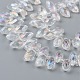 Perlas de cristal de cristal hebras GLAA-D033-01-3
