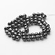Magnetic Synthetic Hematite Beads Strands X-G-H1094-1-2