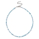 3 pièces ensemble de colliers de perles de rocaille en verre de 3 couleurs NJEW-JN04334-3