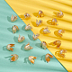 Nbeads 20pcs capuchons de perles en alliage FIND-NB0004-38-4