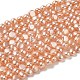 Natural Cultured Freshwater Pearl Beads Strands PEAR-E017-36-1
