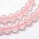 Chapelets de perles en quartz rose naturel X-G-N0195-04-2mm-3