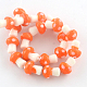 Brins de perles au chalumeau faites à la main sur le thème de l'automne X-LAMP-R116-15-1