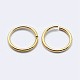 925 Sterling Silver Open Jump Rings STER-F036-02G-0.5x3mm-2