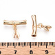 Brass Beads KK-Q773-04G-3