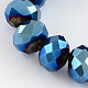 Fili di perle di vetro placcato EGLA-R080-10mm-M-2