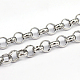 304 Stainless Steel Rolo Chains CHS-L001-28-8mm-1