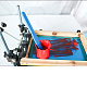 Olycraftプラスチック油絵スクレーパーナイフ  攪拌棒  描画アートツール  ミックスカラー  285x31x1.5~10.5mm  5色  1pc /カラー  5個/セット AJEW-OC0001-16-5