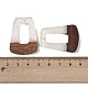 Подвески из смолы и дерева WOOD-F015-11A-3