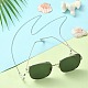 Cadenas de gafas con cuentas de perlas de vidrio AJEW-EH00391-2