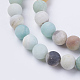Chapelets de perles en pierre précieuse naturelle et synthétique G-XCP0001-4