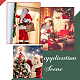Kit portamonete da cucire in similpelle a tema natalizio DIY-WH0033-58C-6