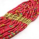 Fashionable Carnival Seed Beads Matinee Necklaces for Women NJEW-F032-M-3