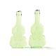バイオリンの形をしたダミーのワインボトル 樹脂カボション  芝生の緑  36.5x17x8mm RESI-E025-01C-1