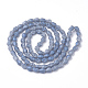 Electroplate Glass Beads Strands EGLA-T005-03-3