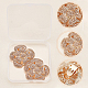 FINGERINSPIRE 2PCS Crystal Shoe Clips 44x40mm Luxury Rhinestones Charms Light Gold Exquisite Flower Shoe Buckles Shoes Jewelry Decoration with Box for Women Pumps Flats Clutch Hat Scarves FIND-FG0001-69-4