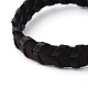PU Cuir & bracelets en cuir de la moelle X-BJEW-N269-31C-3