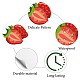 CREATCABIN 512pcs Strawberry Planner Stickers Self-Adhesive Stickers Fruit Planners Journals Agendas DIY Calendar Crafting Tabs Events Flags 8 Sheets Decoration for Gifts Box Envelope Seals DIY-WH0370-010-3