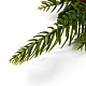 Plástico artificial invierno navidad simulación pino selecciones decoración DIY-P018-A01-3