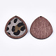 Pendentifs en cuir de vachette écologique X-FIND-S301-32C-01-2