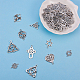 SUNNYCLUE 60pcs Celtic Knot Connector for Jewellery Making Antique Silver Flower of Life Connector Charms Pendants Craft Supplies Jewelry Findings Accessory Necklace Bracelet TIBEP-SC0001-01-5