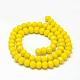 Faceted Rondelle Glass Beads Strands X-GLAA-I033-8mm-04-2