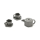 Decorazioni da esposizione per set da tè in mini lega DJEW-G028-03B-1